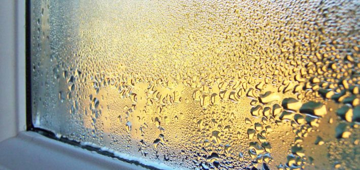 Kondenswasser am Fenster vermeiden